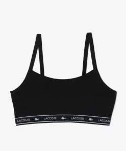 Lacoste Underwear & Loungewear-Branding Bandeau Bralette