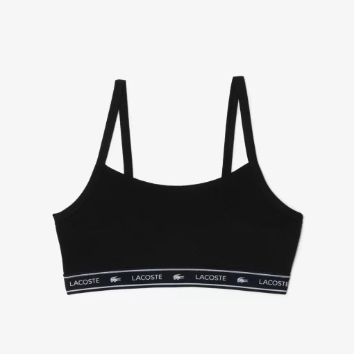 Lacoste Underwear & Loungewear-Branding Bandeau Bralette