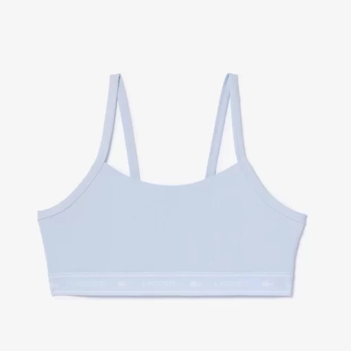 Lacoste Underwear & Loungewear-Branding Bandeau Bralette