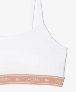 Lacoste Underwear & Loungewear-Branding Bandeau Bralette