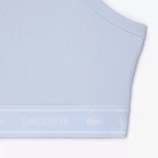 Lacoste Underwear & Loungewear-Branding Bandeau Bralette