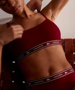 Lacoste Underwear & Loungewear-Branding Bandeau Bralette