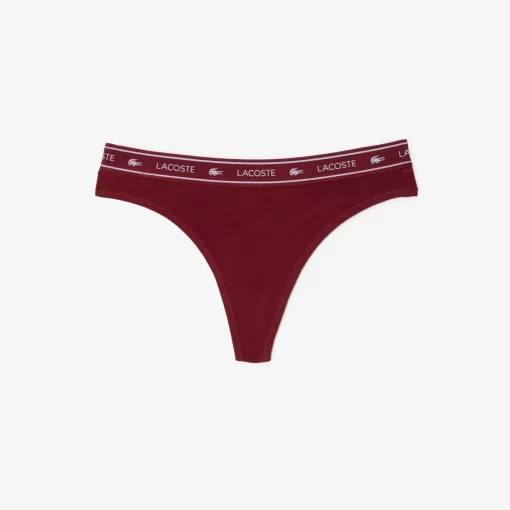 Lacoste Underwear & Loungewear-Branding Thong