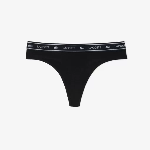 Lacoste Underwear & Loungewear-Branding Thong