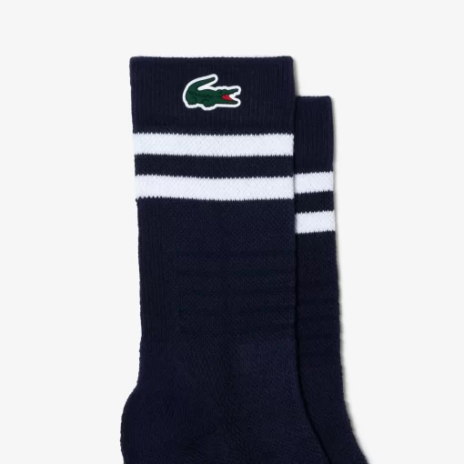 Lacoste Tennis-Breathable Jersey Tennis Socks