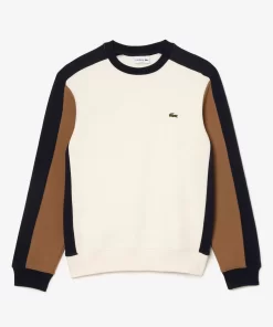 Lacoste Sweatshirts-Brushed Fleece Colourblock Jogger Sweatshirt