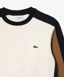 Lacoste Sweatshirts-Brushed Fleece Colourblock Jogger Sweatshirt