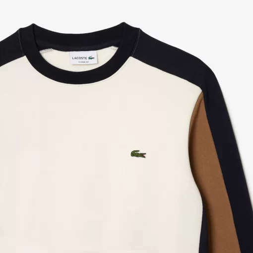 Lacoste Sweatshirts-Brushed Fleece Colourblock Jogger Sweatshirt