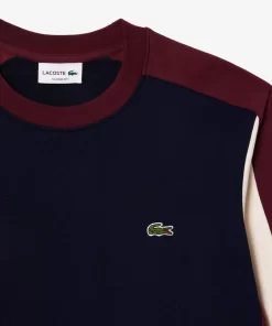 Lacoste Sweatshirts-Brushed Fleece Colourblock Jogger Sweatshirt