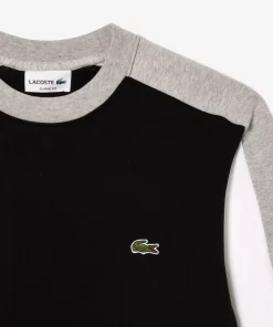 Lacoste Sweatshirts-Brushed Fleece Colourblock Jogger Sweatshirt