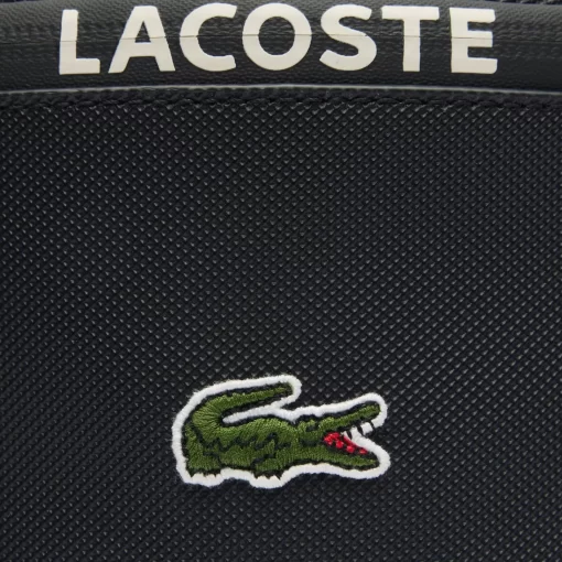 Lacoste Bum Bags-Canvas Lcst Logo Stripe Banana Bag