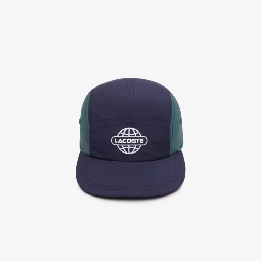 Lacoste Accessories-Cap With Contrasting Print And Panel Details