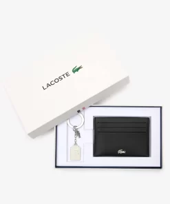 Lacoste Wallets & Small Leather Goods-Card Holder And Polo Key Chain Gift Set