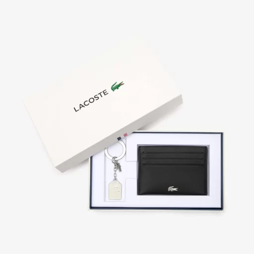 Lacoste Wallets & Small Leather Goods-Card Holder And Polo Key Chain Gift Set