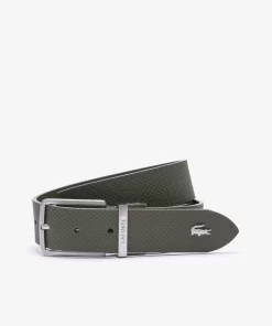 Lacoste Belts-Chantaco Reversible Wide Buckle Belt