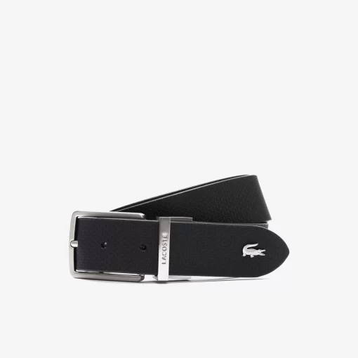 Lacoste Belts-Chantaco Reversible Wide Buckle Belt