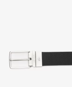 Lacoste Belts-Chantaco Reversible Wide Buckle Belt