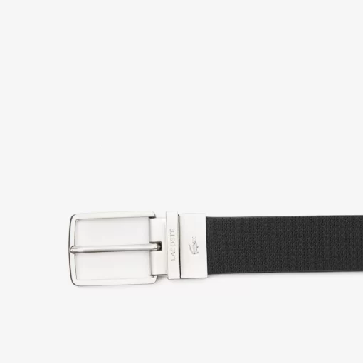 Lacoste Belts-Chantaco Reversible Wide Buckle Belt