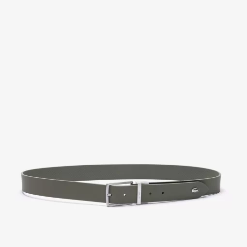 Lacoste Belts-Chantaco Reversible Wide Buckle Belt