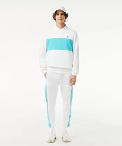 Lacoste Sweatshirts-Classic Fit 3D Print Colourblock Jogger Sweatshirt