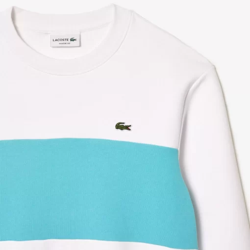 Lacoste Sweatshirts-Classic Fit 3D Print Colourblock Jogger Sweatshirt