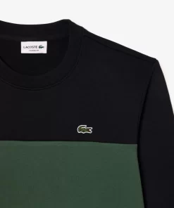 Lacoste Sweatshirts-Classic Fit 3D Print Colourblock Jogger Sweatshirt