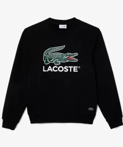 Lacoste Sweatshirts-Classic Fit Cotton Fleece Sweatshirt