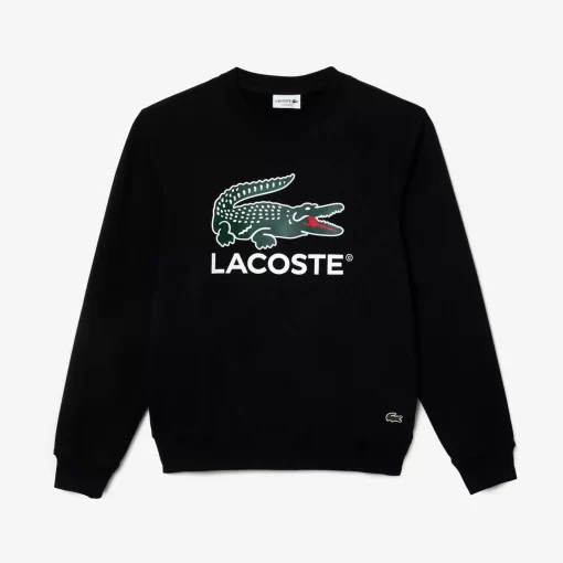 Lacoste Sweatshirts-Classic Fit Cotton Fleece Sweatshirt