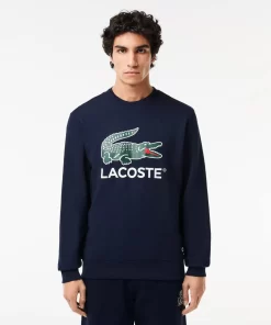 Lacoste Sweatshirts-Classic Fit Cotton Fleece Sweatshirt