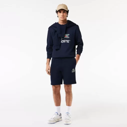 Lacoste Sweatshirts-Classic Fit Cotton Fleece Sweatshirt