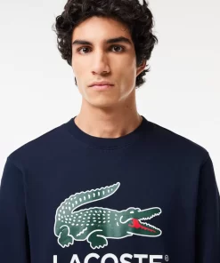 Lacoste Sweatshirts-Classic Fit Cotton Fleece Sweatshirt