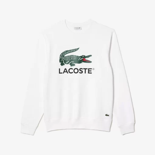 Lacoste Sweatshirts-Classic Fit Cotton Fleece Sweatshirt