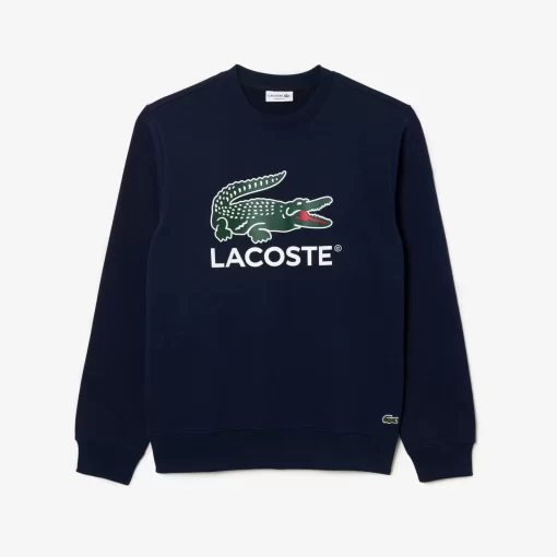 Lacoste Sweatshirts-Classic Fit Cotton Fleece Sweatshirt