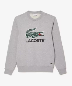 Lacoste Sweatshirts-Classic Fit Cotton Fleece Sweatshirt