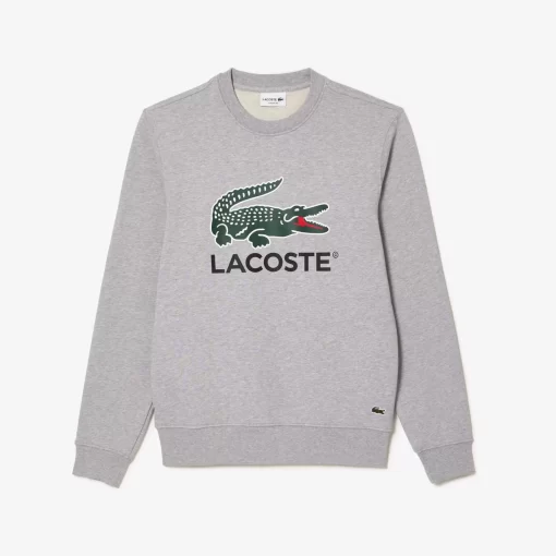 Lacoste Sweatshirts-Classic Fit Cotton Fleece Sweatshirt