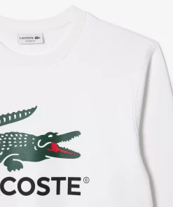 Lacoste Sweatshirts-Classic Fit Cotton Fleece Sweatshirt