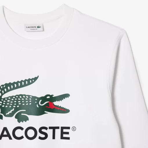 Lacoste Sweatshirts-Classic Fit Cotton Fleece Sweatshirt