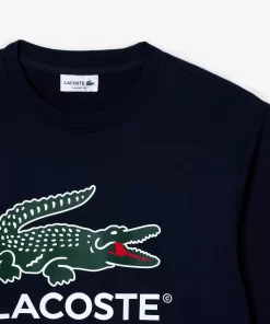 Lacoste Sweatshirts-Classic Fit Cotton Fleece Sweatshirt