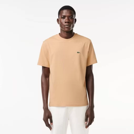 Lacoste T-Shirts-Classic Fit Cotton Jersey T-Shirt