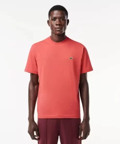 Lacoste T-Shirts-Classic Fit Cotton Jersey T-Shirt