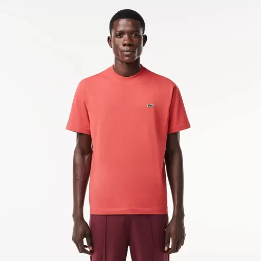 Lacoste T-Shirts-Classic Fit Cotton Jersey T-Shirt