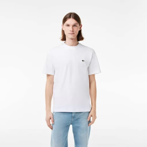 Lacoste T-Shirts-Classic Fit Cotton Jersey T-Shirt