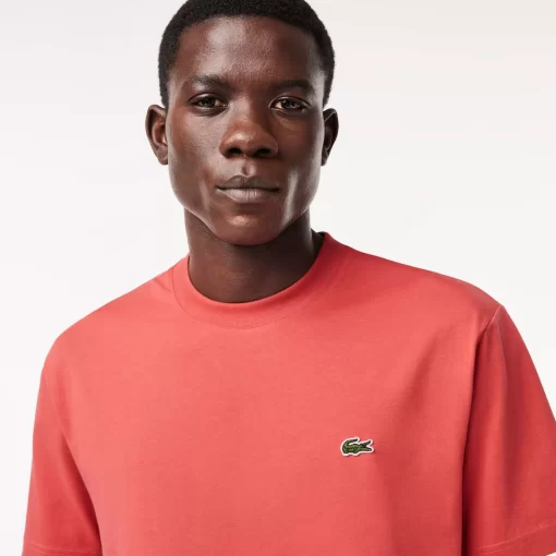 Lacoste T-Shirts-Classic Fit Cotton Jersey T-Shirt