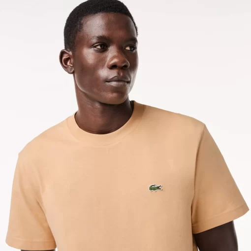 Lacoste T-Shirts-Classic Fit Cotton Jersey T-Shirt