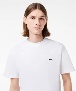 Lacoste T-Shirts-Classic Fit Cotton Jersey T-Shirt