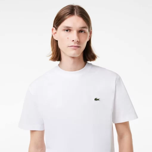 Lacoste T-Shirts-Classic Fit Cotton Jersey T-Shirt