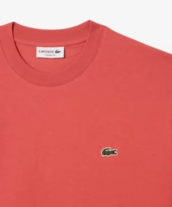 Lacoste T-Shirts-Classic Fit Cotton Jersey T-Shirt