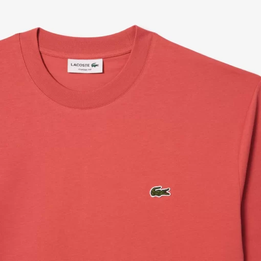 Lacoste T-Shirts-Classic Fit Cotton Jersey T-Shirt