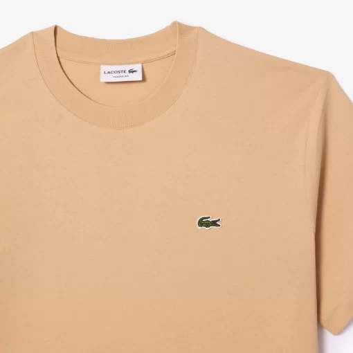 Lacoste T-Shirts-Classic Fit Cotton Jersey T-Shirt