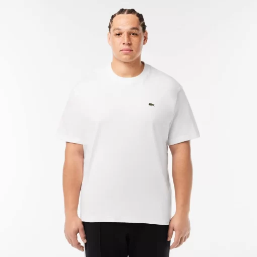 Lacoste T-Shirts-Classic Fit Cotton Jersey T-Shirt